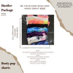 Booty Pop Shorts Wholesale