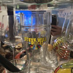 Steve Will Do It Boot Glass 