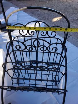 Metal iron rack stand