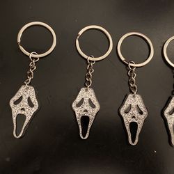 Ghost Face Keychains
