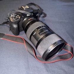 Canon eos M50 with sigma 18-35mm 1.8