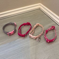 4 XS/small Cat Or Dog Collars