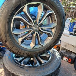 JUEGO DE RRINES PARA CARROS HONDAS CRV ODISEI PAILO YANTAZ BUENAS MEDIDA 18
