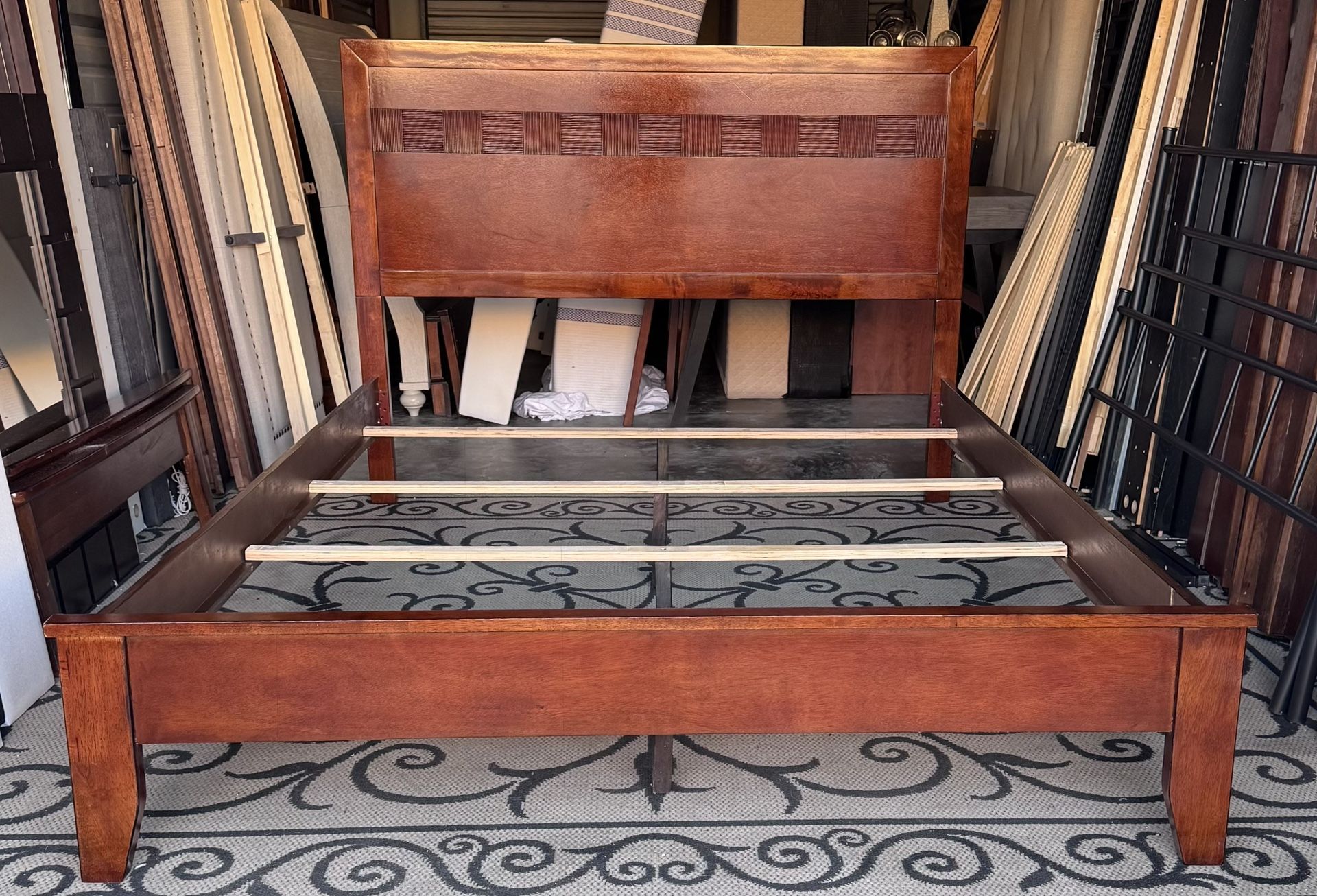 Queen Size Wooden Bed Frame