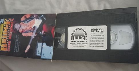 Rainbow Bridge Featuring Jimi Hendrix vhs