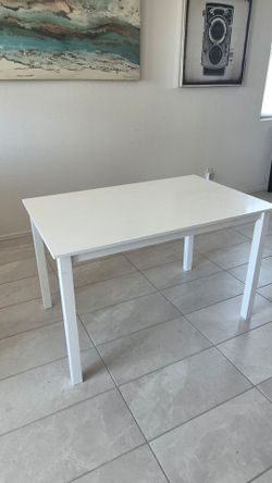 White Dining Room Table