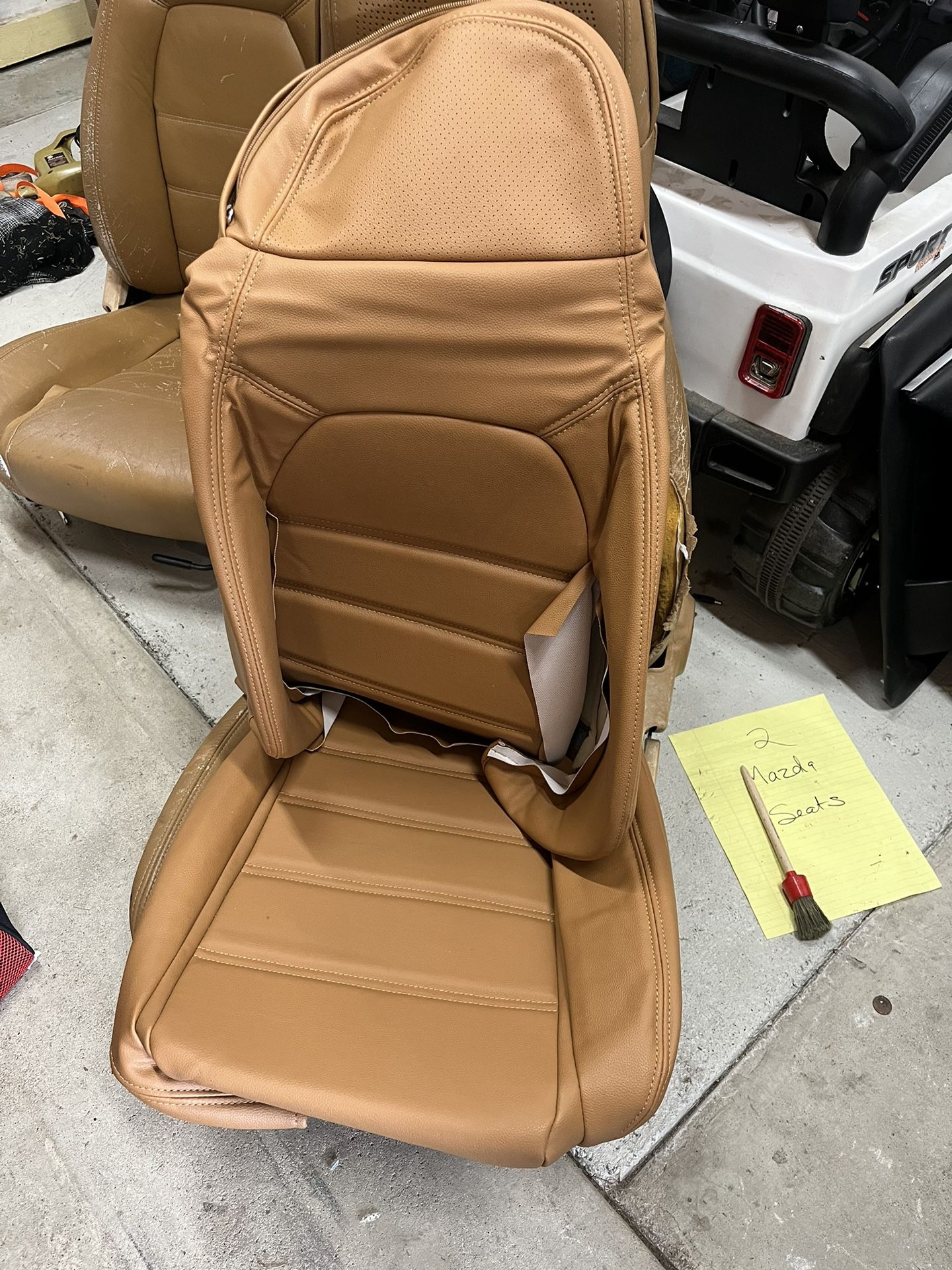NA Miata Seats With Good Upholster Kit