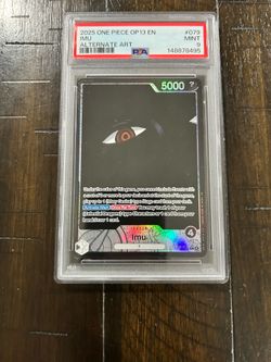 PSA 9 Imu OP13-079 Carrying on His Will Leader Alt Art Foil ENG 2025