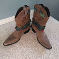 Durango Brown Western Cowgirl Boots