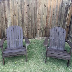 2 Patio Chairs  $120