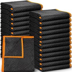 Moving Furniture Blankets 12 Large and 12 Medium Like New