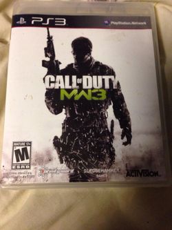 Call. Of. Duty. PS3.