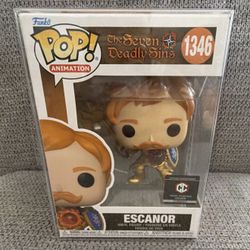 Funko Pop! Animation The Seven Deadly Sins Escanor #1346 Vinyl Figure