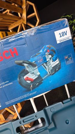 Bosch 18 v brushless deep cut band saw