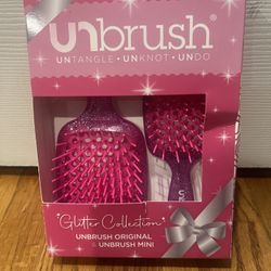 Brand New Uni Brush Gift Set Pink 