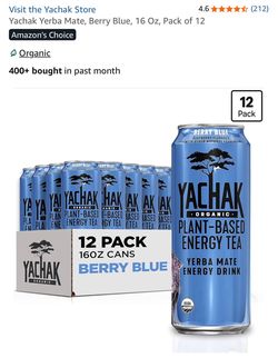Yachak Yerba Mate, Berry Blue flavor