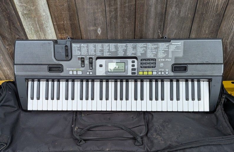 Casio Keyboard With Case
