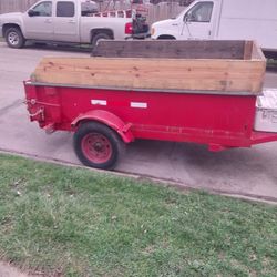 Five foot by eight foot dump Trailer