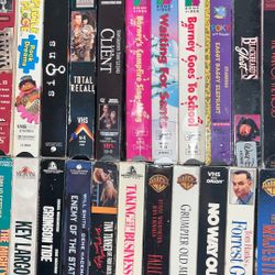 VHS VCR Bundle Lot $25 For All
