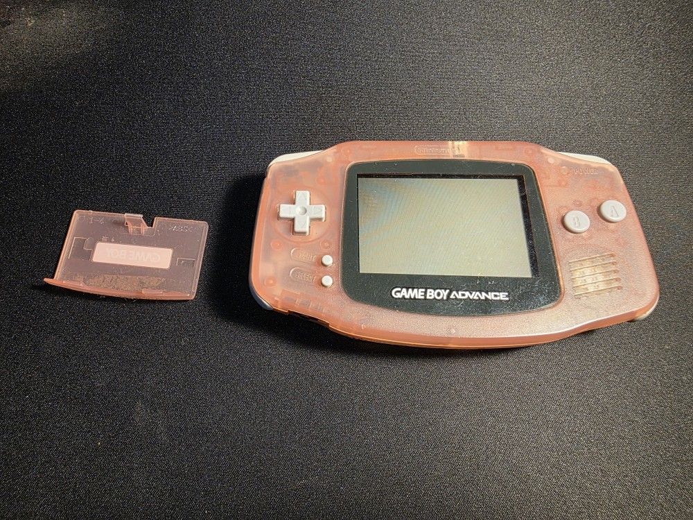 Gameboy Advance Clear Pink