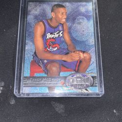 Fleer Metal Universe Tracy McGrady Rookie Basketball Card #42