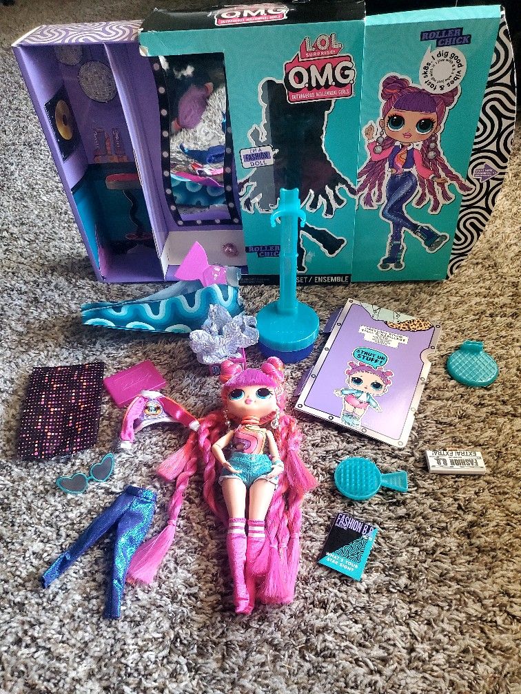 LOL Surprise ROLLER CHICK OMG Fashion Doll Series 3