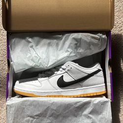 NIKE SB DUNK LOW PRO  WHITE/BLACK-WHITE