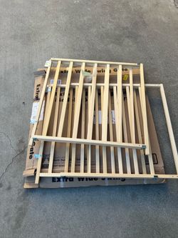 Extra wide swing gate