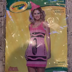 Tickle Me Pink Crayon Dress