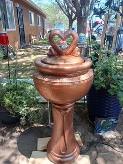 Bubbler Fountain 40.75 H × 16.5 W