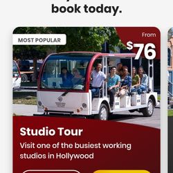 4 Tickets For Warner Bros Studio Tour