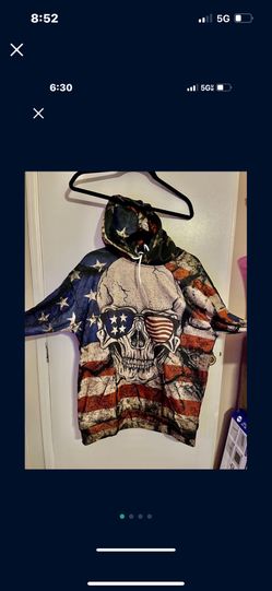 Hoodie With Skull Size XL NEW