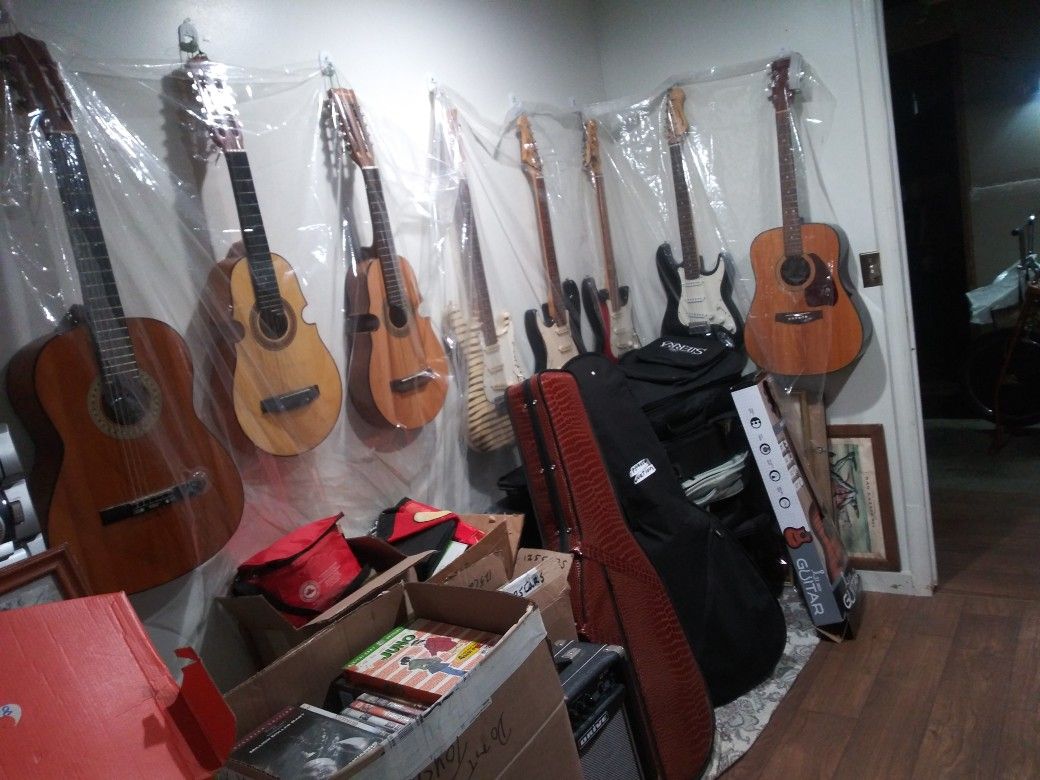 Guitars Electrics And. Acoustic. All Good.   15 0 And. Up 