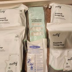 Breast milk bags