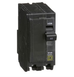 Square D 60A Double Pole Circuit Breaker