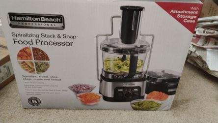 Spiralizing Stack & Snap Food Processor