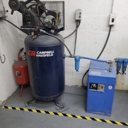 Air Compressor And Air Dryer….