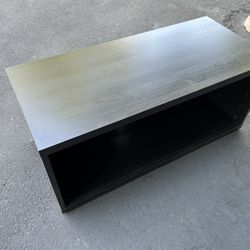 Black Wooden Tv Table