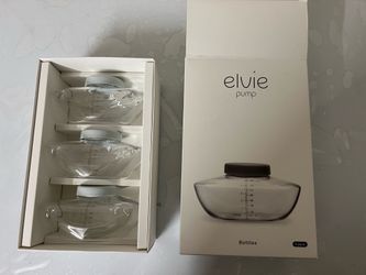 Elvie Pump Collection and Storage Bottles, 3 Pack, 150 ml/5 oz