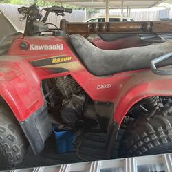 Kawasaki Bayou 4 Wheeler 