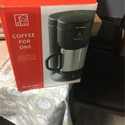 Coffee For One  With The Cup 