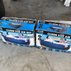 2 Pure Comfort Queen Size Air Beds