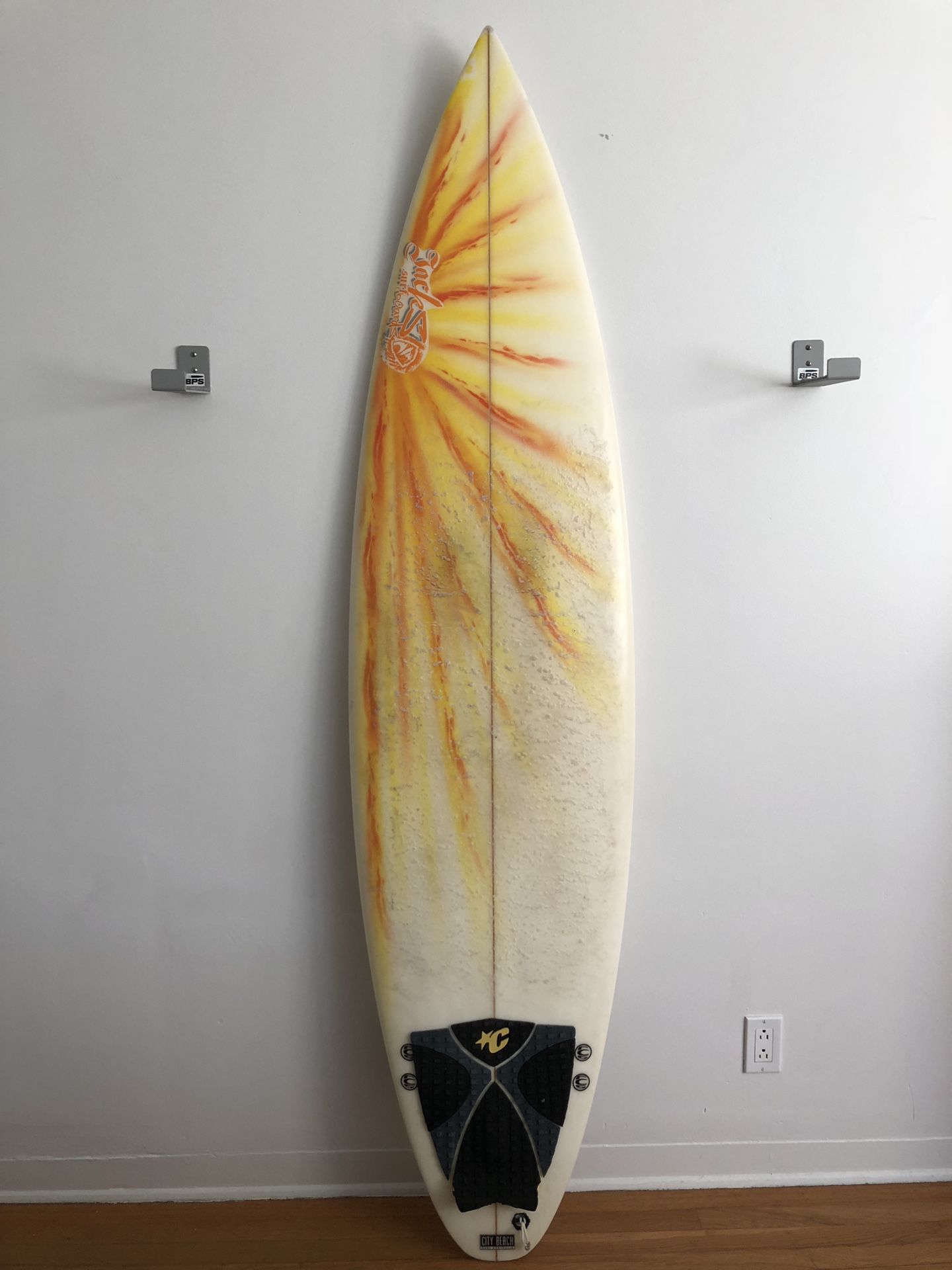 6’8” Thruster Shortboard Surfboard