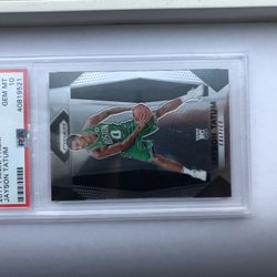 2017-2018 Jason Tatum Panini Prizm Rookie PSA 10
