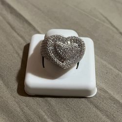 Heart Diamond Ring 