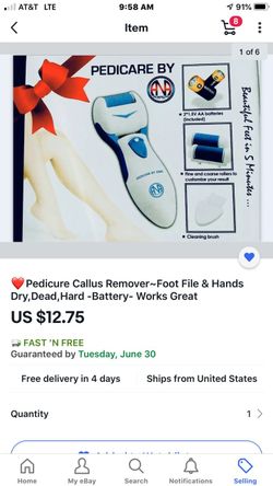 Pedicure callus remover