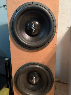 Two 15 inch subwoofers Skar EVL 15d2