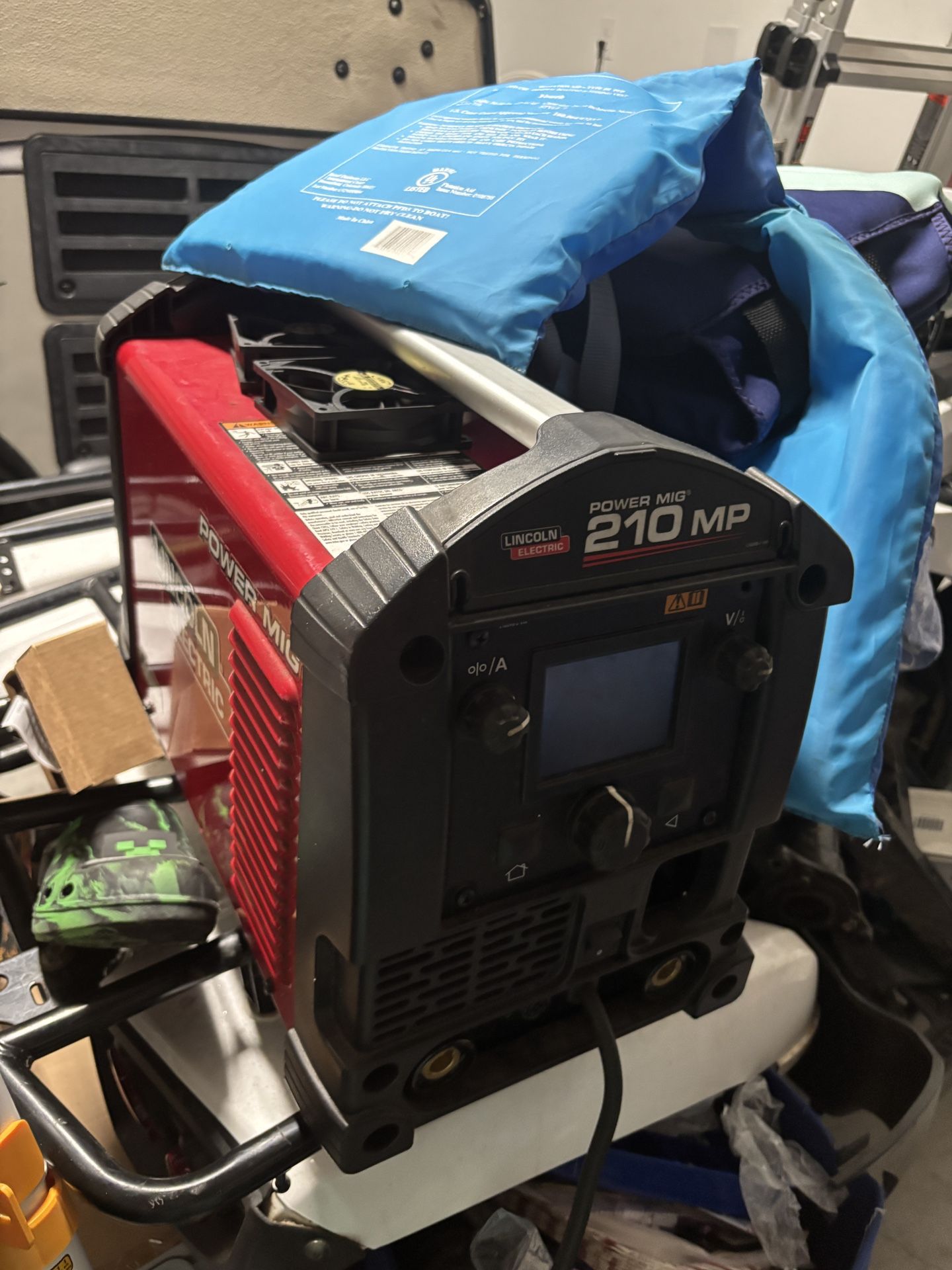 Multiprocess 210mp lincoln welder