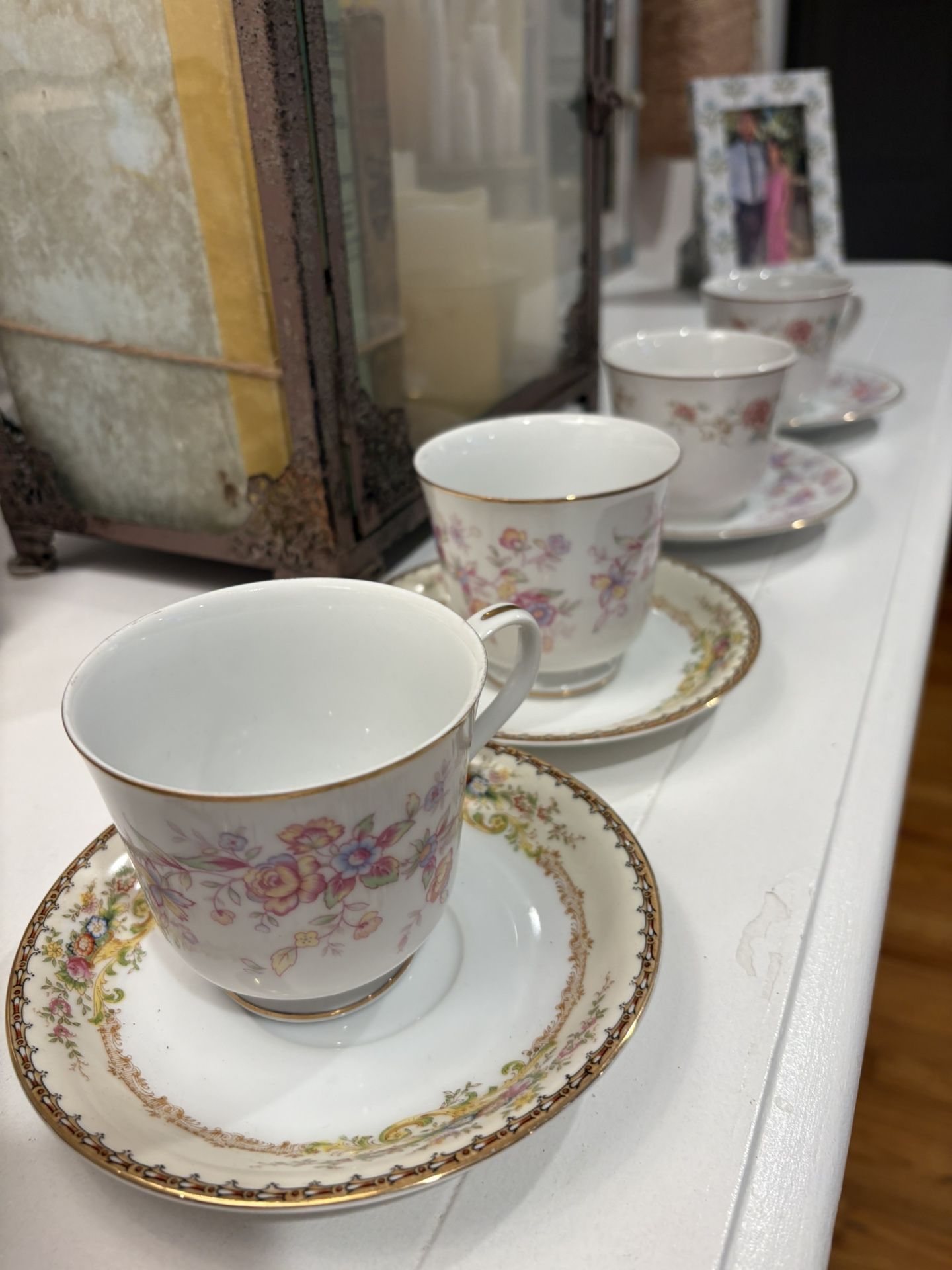 mix match tea cup set