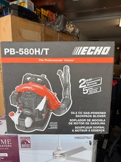 ECHO 216 MPH 517 CFM 58.2cc Gas 2-Stroke Backpack Leaf Blower with Tube Throttle $300  BRAND NEW FIRM PRICE THANKS